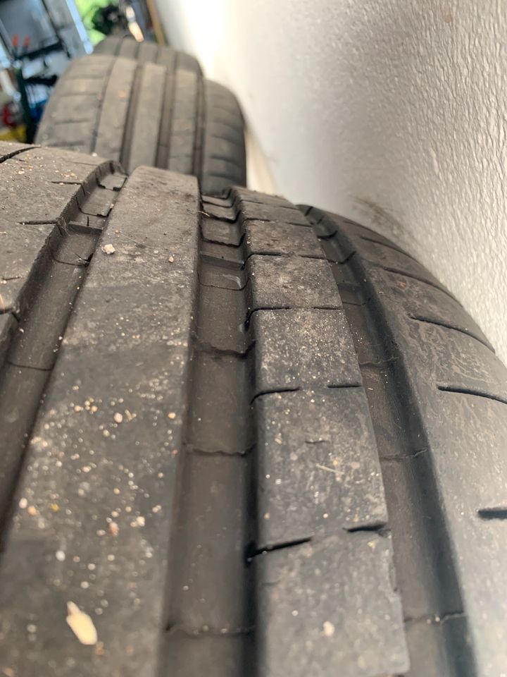 OEM BMW 763M Frozen Gold Wheel and Tire Set