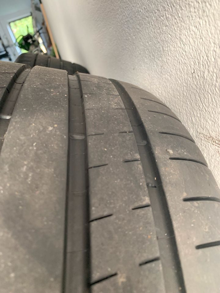 OEM BMW 763M Frozen Gold Wheel and Tire Set