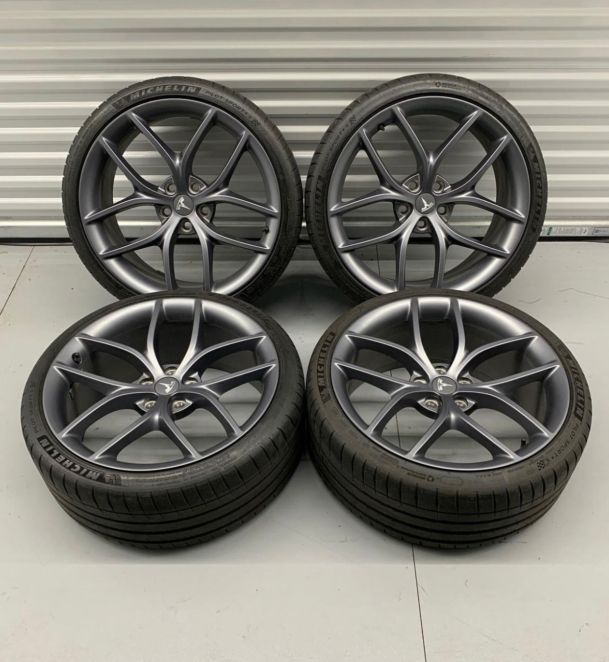 20 inch Tesla Zero G Wheels and Tires .