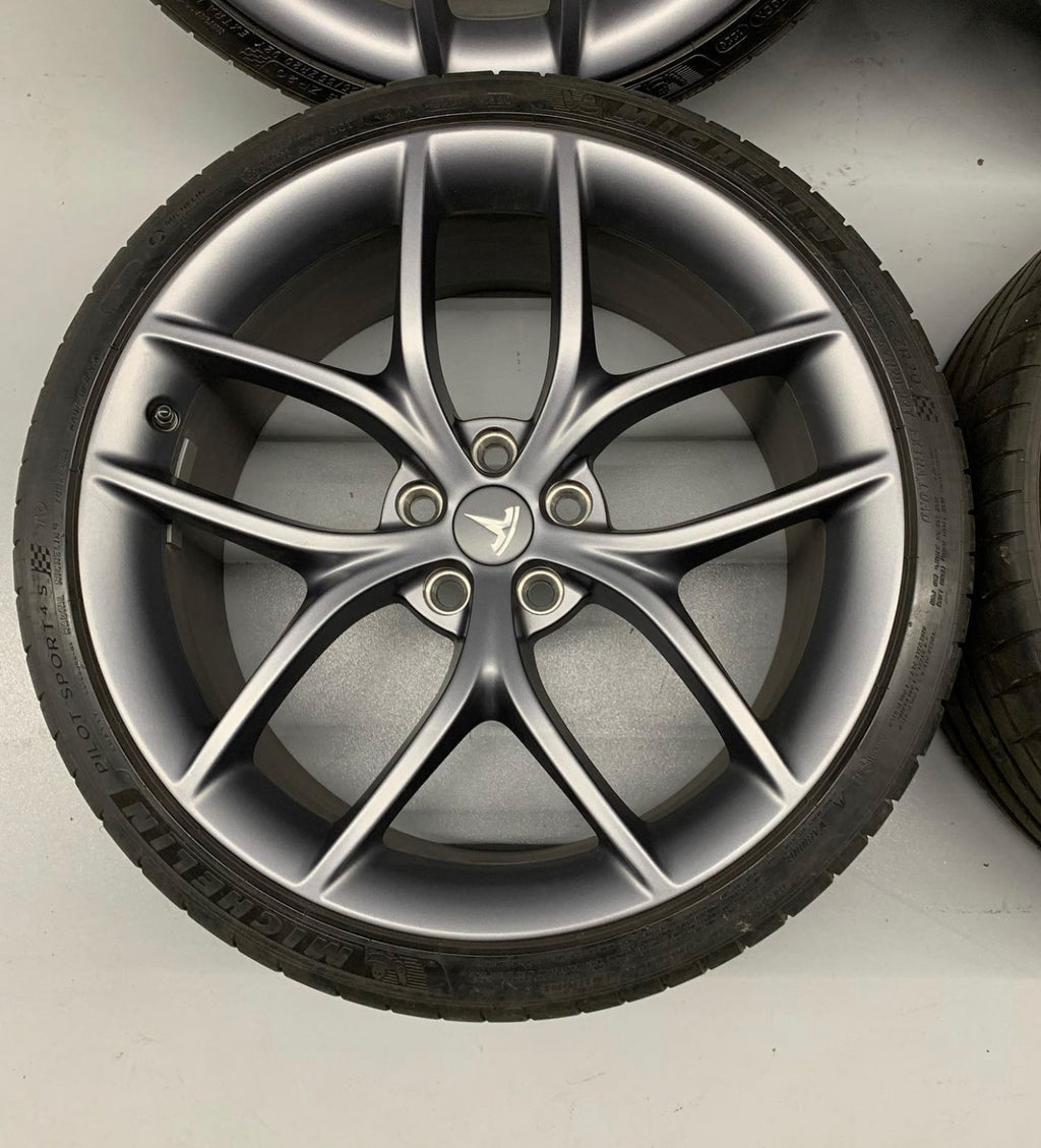 20 inch Tesla Zero G Wheels and Tires .