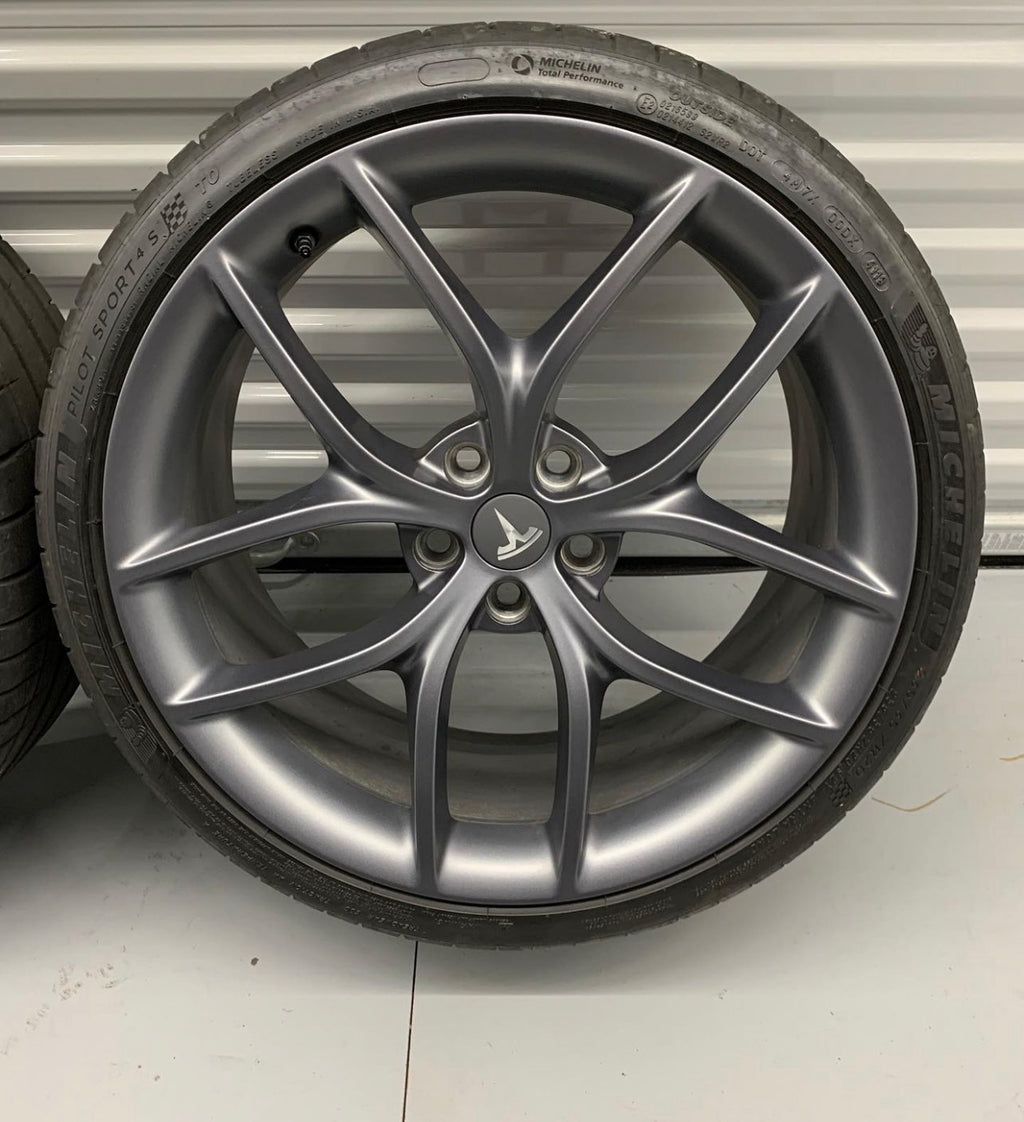 20 inch Tesla Zero G Wheels and Tires .