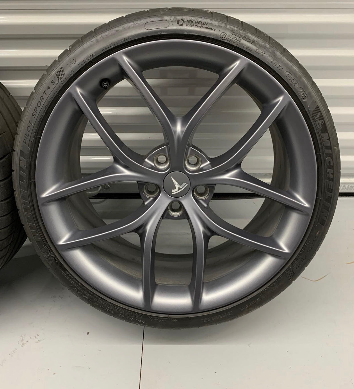 20 inch Tesla Zero G Wheels and Tires .