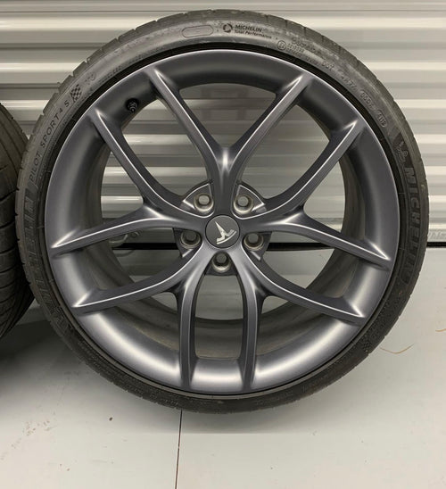 20 inch Tesla Zero G Wheels and Tires .