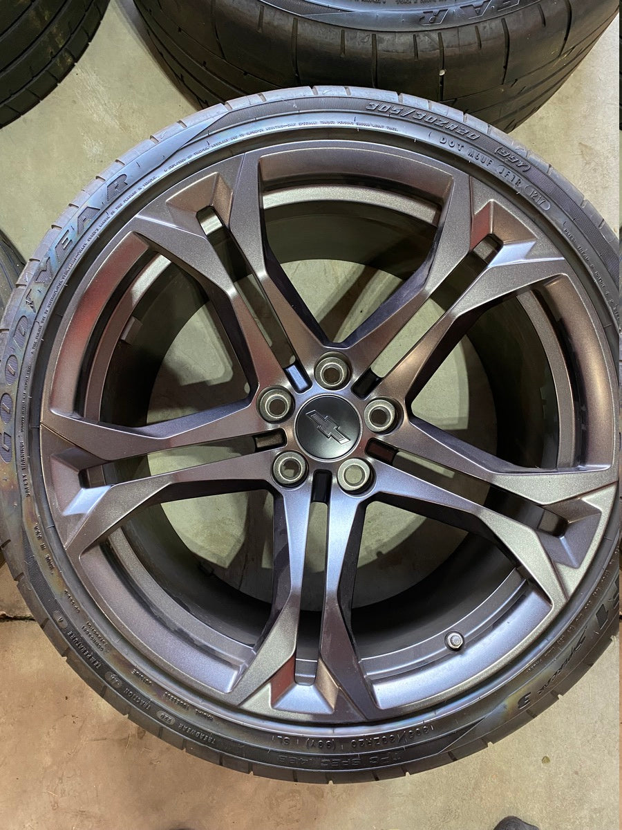 20” Camaro SS 1LE OEM Wheels & Tires
