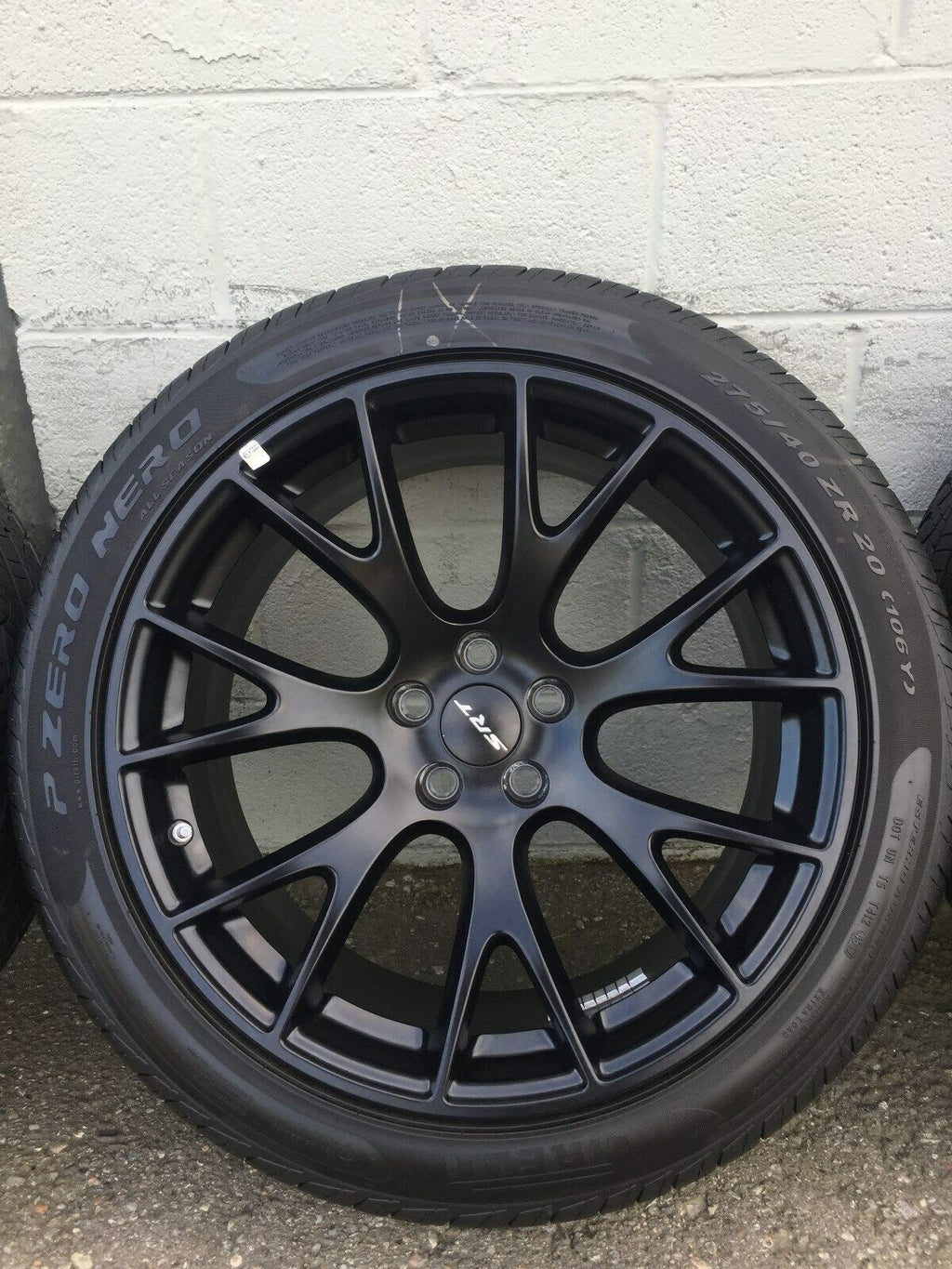 20” Dodge Challenger SRT Hellcat OEM Matte Black Wheels & Tires