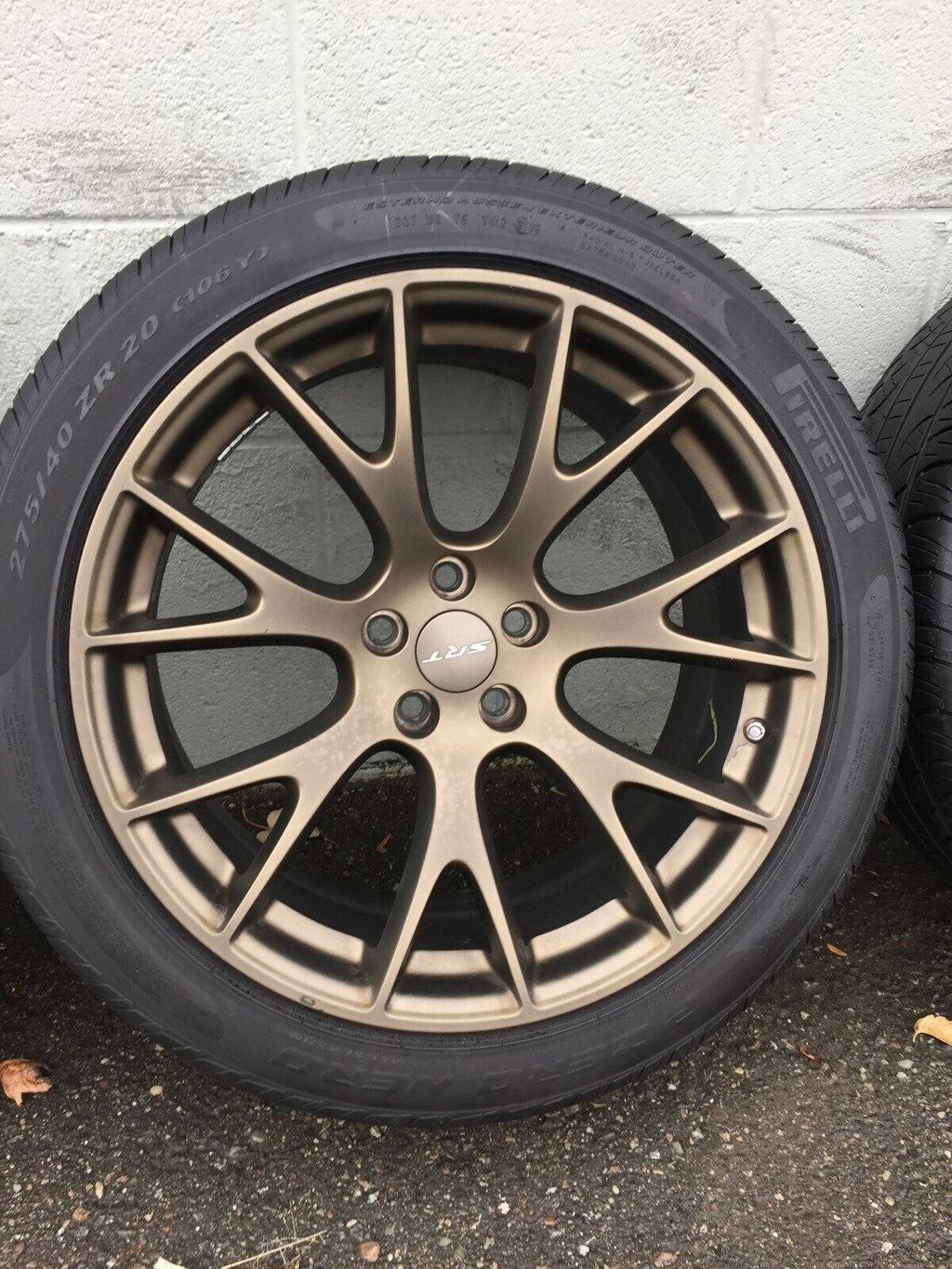 20” SRT Hellcat OEM Brass Monkey Wheels & Tires