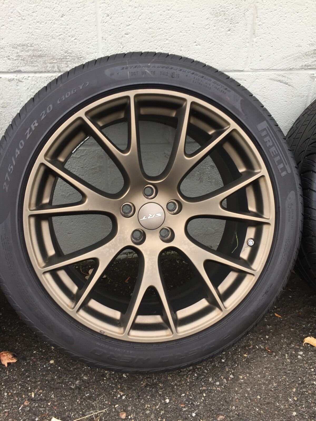 20” SRT Hellcat OEM Brass Monkey Wheels & Tires